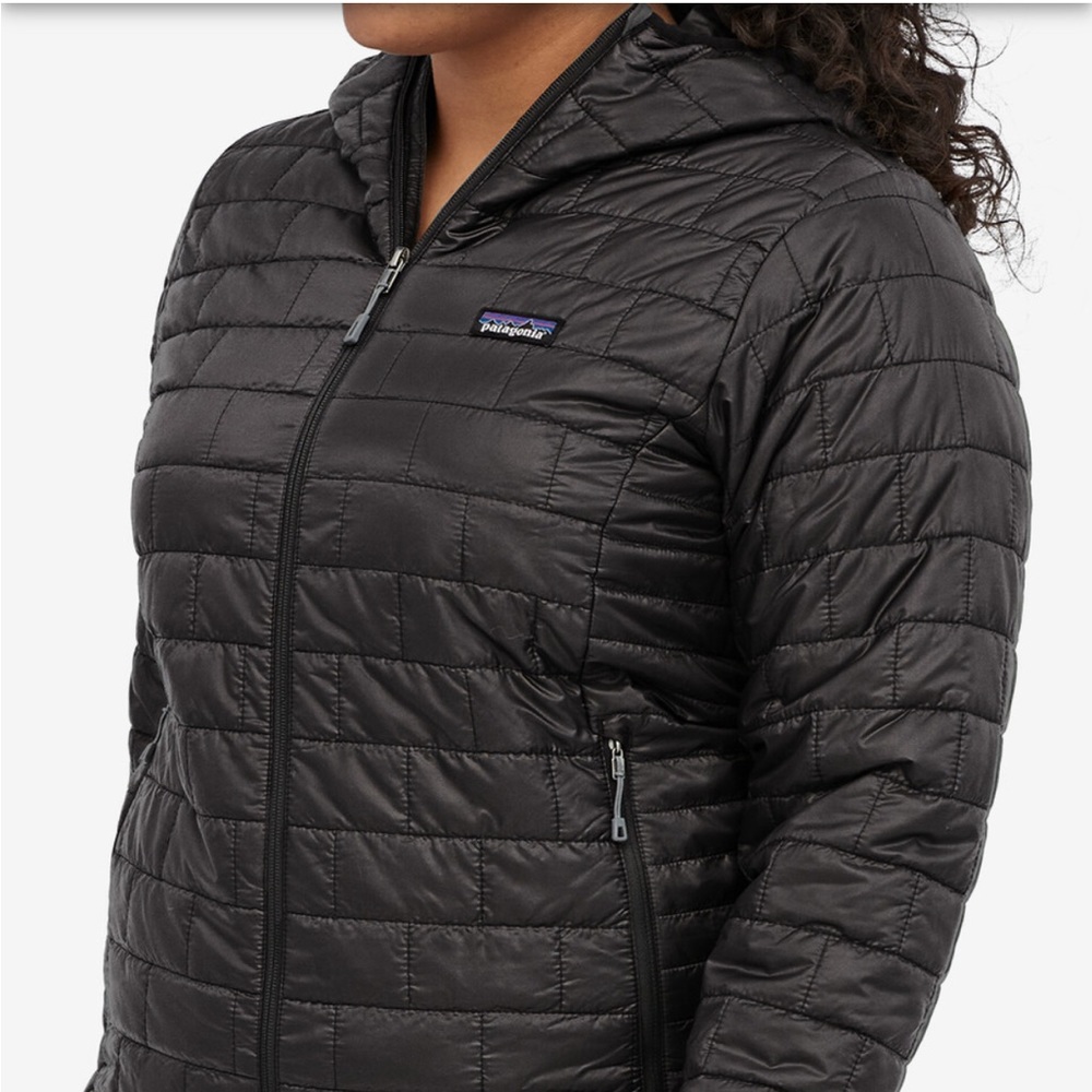 Xs Dark/Navy Blue Patagonia puffer jacket